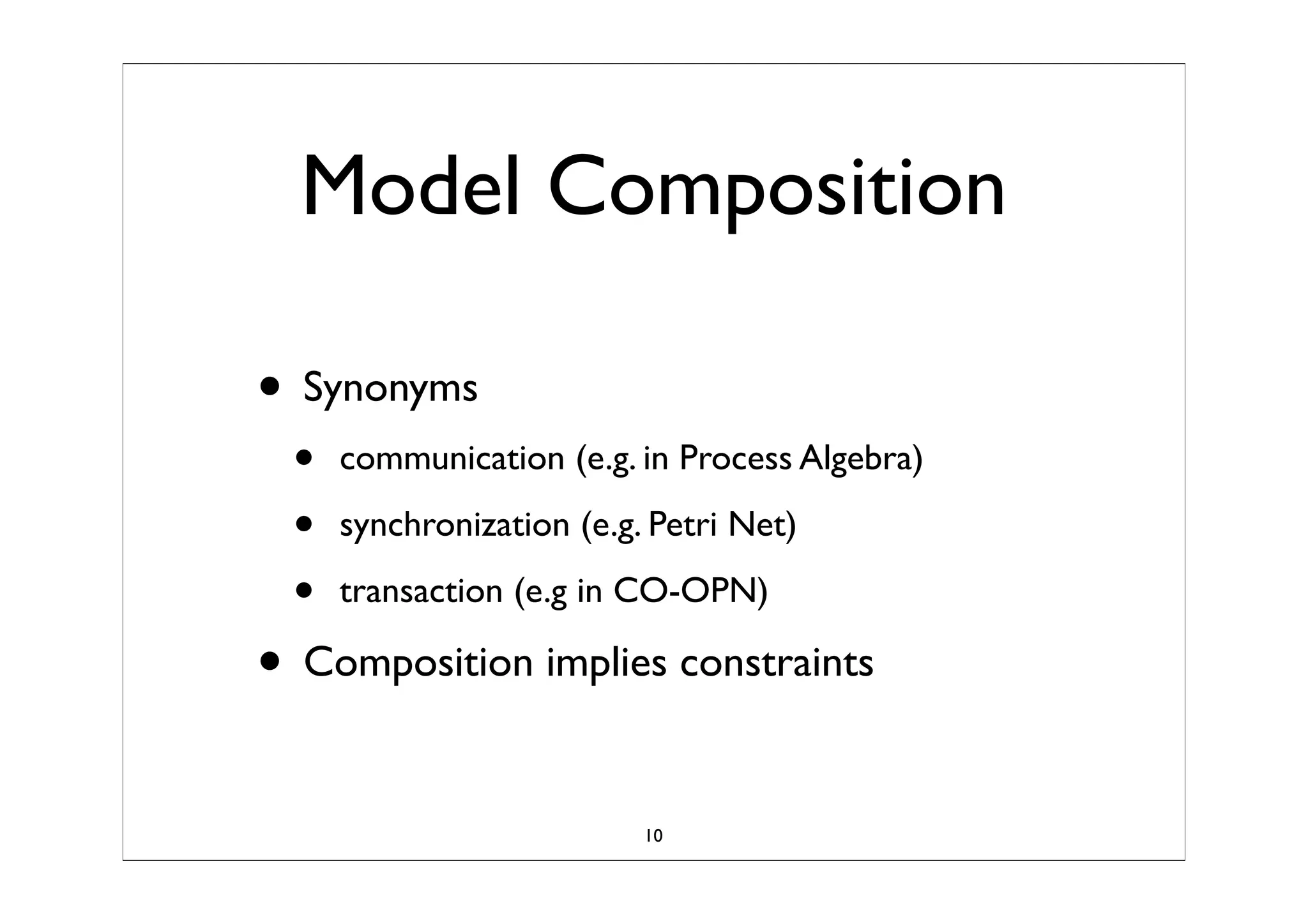Synchronized Composition Of Labeled Transition SystemTS