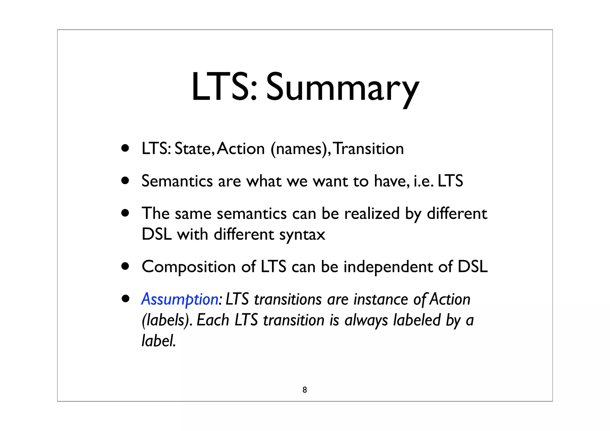 Synchronized Composition Of Labeled Transition SystemTS