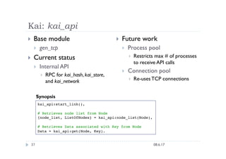 Kai – An Open Source Implementation of Amazon’s Dynamo