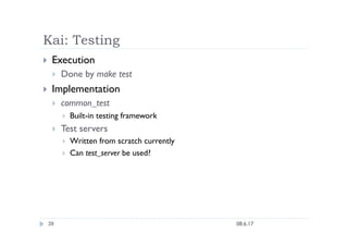 Kai – An Open Source Implementation of Amazon’s Dynamo