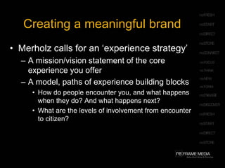 Creating a meaningful brandHow do you build a Meaningful Brand? 