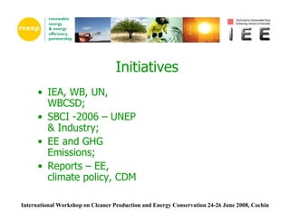 Global Overview of Energy Efficiency in Buildings | PDF