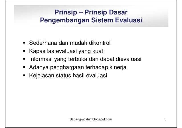 8 prinsip keuangan laporan Penilaian Monitoring dan Evaluasi Pedoman 8 prinsip keuangan laporan Penilaian Monitoring dan Evaluasi Pedoman