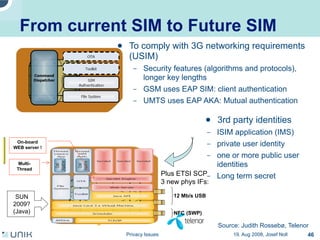 Privacy issues in network environments
