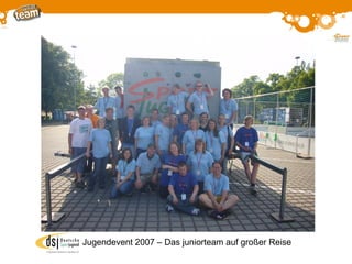 d sj  Jugendevent 2007  –  Das juniorteam auf großer Reise 