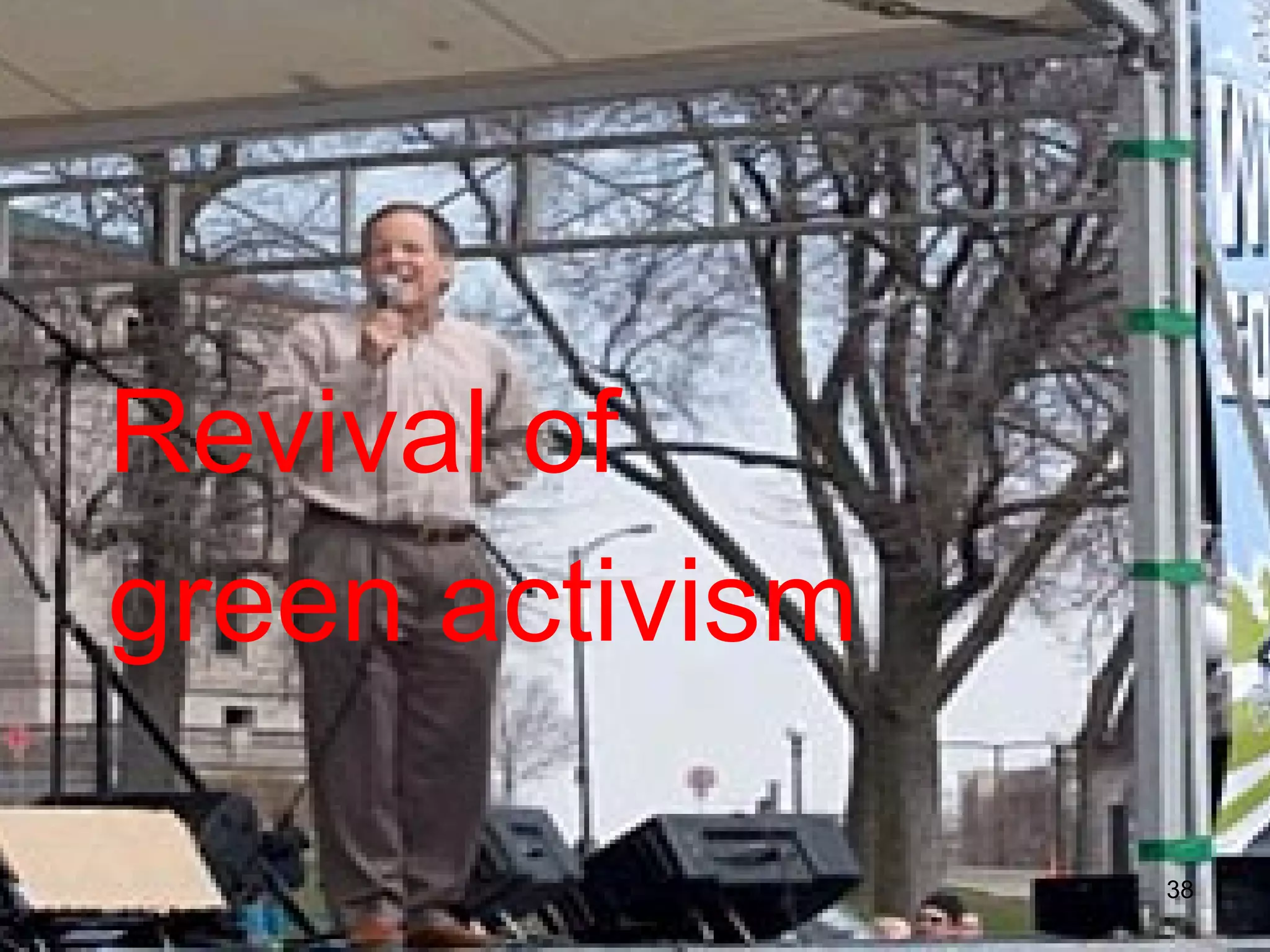 Revival of green activism 