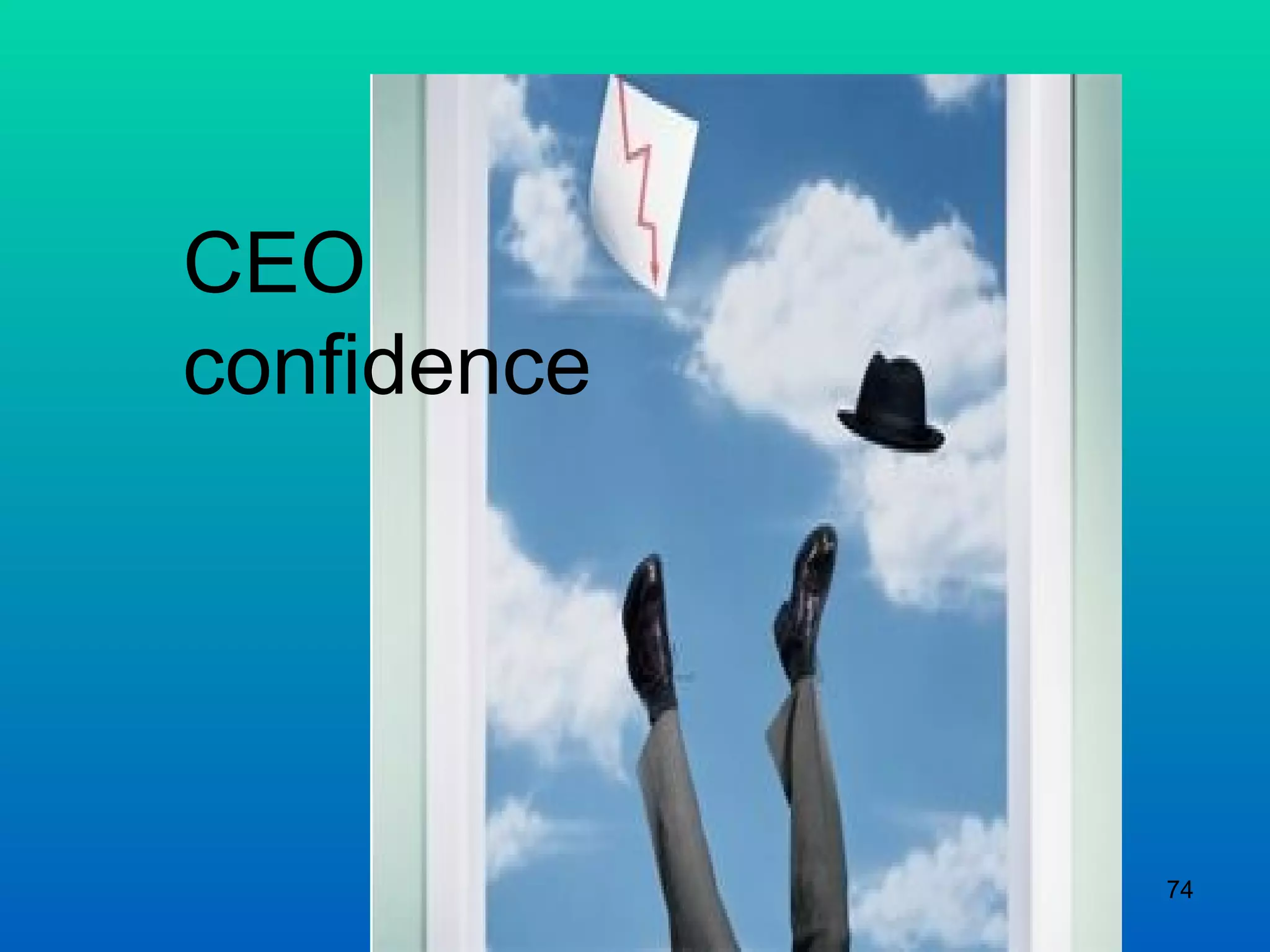 CEO confidence 