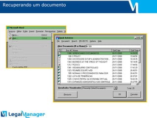 Recuperando um documento 