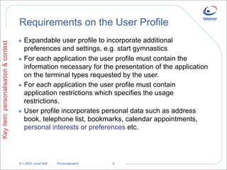 Introduction to Personalisation
