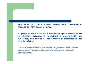 Las Competencias y Funciones Específicas de los Gobiernos Locales | PDF
