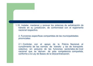 Las Competencias y Funciones Específicas de los Gobiernos Locales | PDF