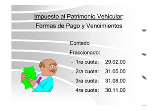Los Tributos Municipales