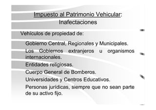 Los Tributos Municipales