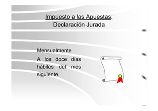 Los Tributos Municipales