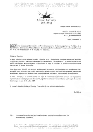 IDCC 843 et 1747 : adhésion à un accord