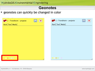Geonotes geonotes can quickly be changed in color 