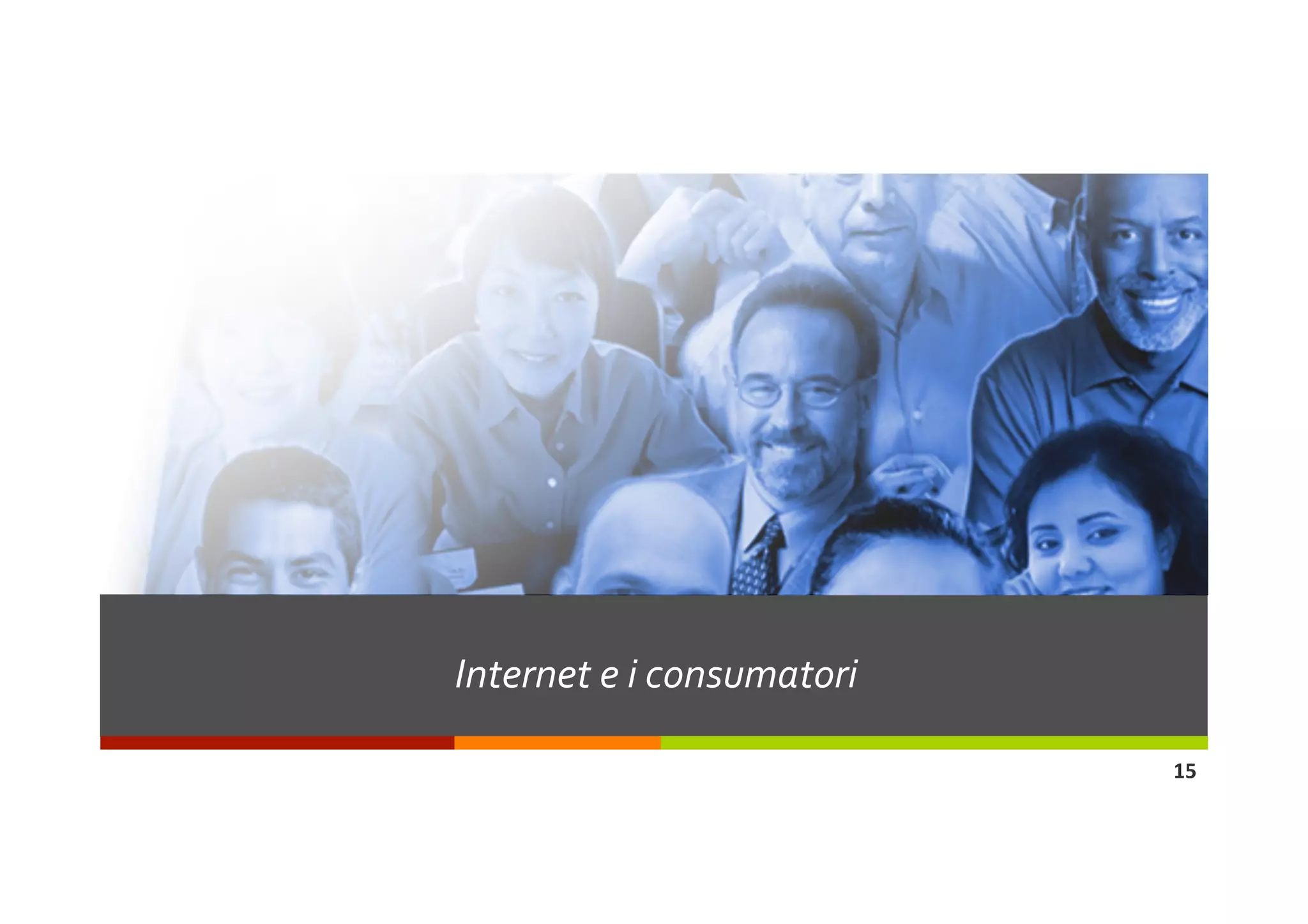 Internet e i consumatori 

                            15 
 