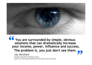 From Selling Technology to Selling Value (2008) 