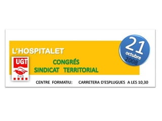 21.10.08 Congres FeS l'Hospitalet