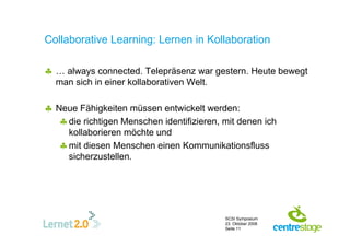 Kommunikation und Web 2.0 am Beispiel LERNET