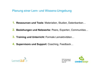Kommunikation und Web 2.0 am Beispiel LERNET