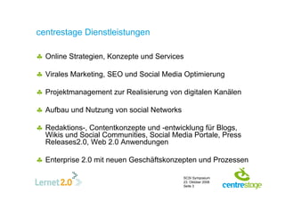 Kommunikation und Web 2.0 am Beispiel LERNET