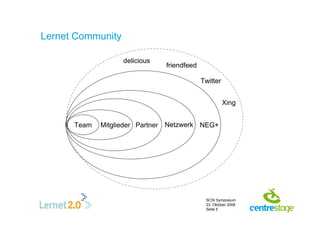 Kommunikation und Web 2.0 am Beispiel LERNET