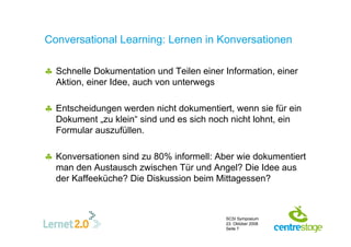 Kommunikation und Web 2.0 am Beispiel LERNET