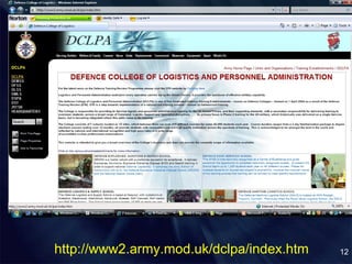 http://www2.army.mod.uk/dclpa/index.htm 