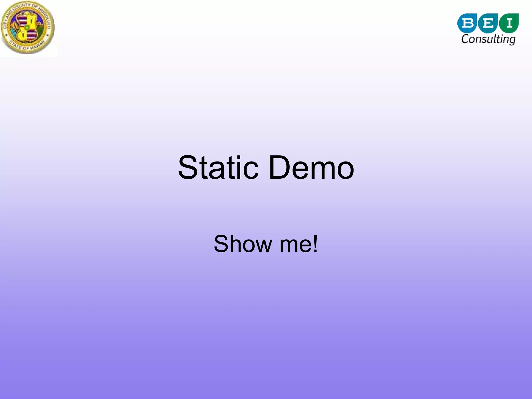 Static Demo

  Show me!
 