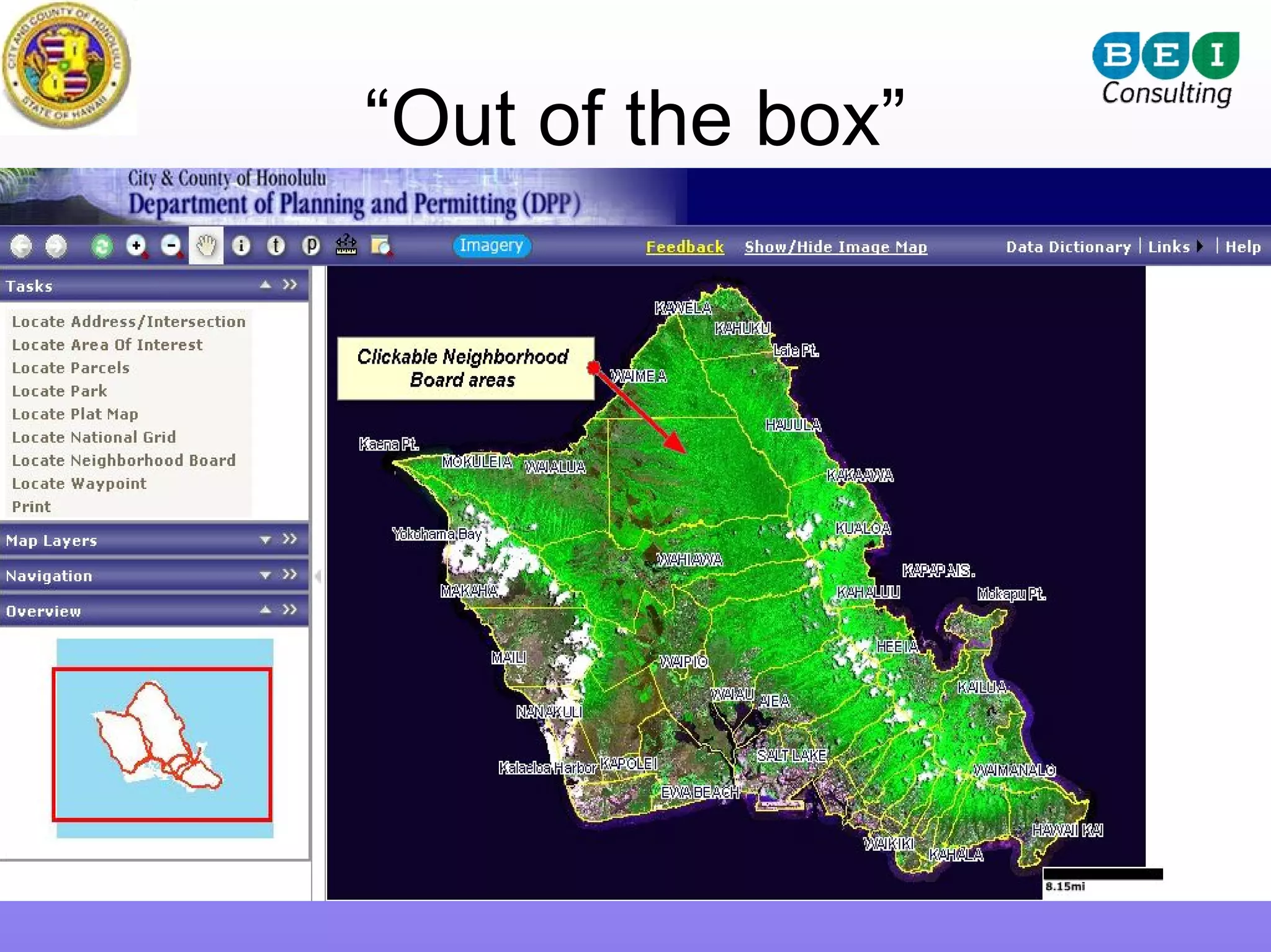 “Out of the box”
 