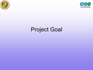 Project Goal
 