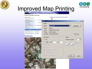 Improved Map Printing
 