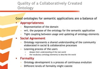 Ontology Maturing for Searching, Managing, and Retrieving Resources