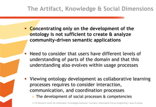 Ontology Maturing for Searching, Managing, and Retrieving Resources