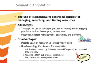 Ontology Maturing for Searching, Managing, and Retrieving Resources