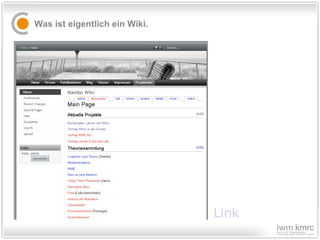Was ist eigentlich ein Wiki. Link 