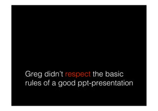 Good PowerPoint Design - for business presenters