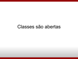 Classes são abertas 