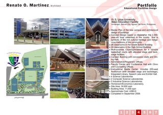 RO Martinez Architects Portfolio