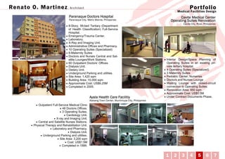 RO Martinez Architects Portfolio