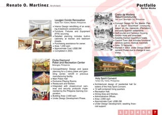 RO Martinez Architects Portfolio