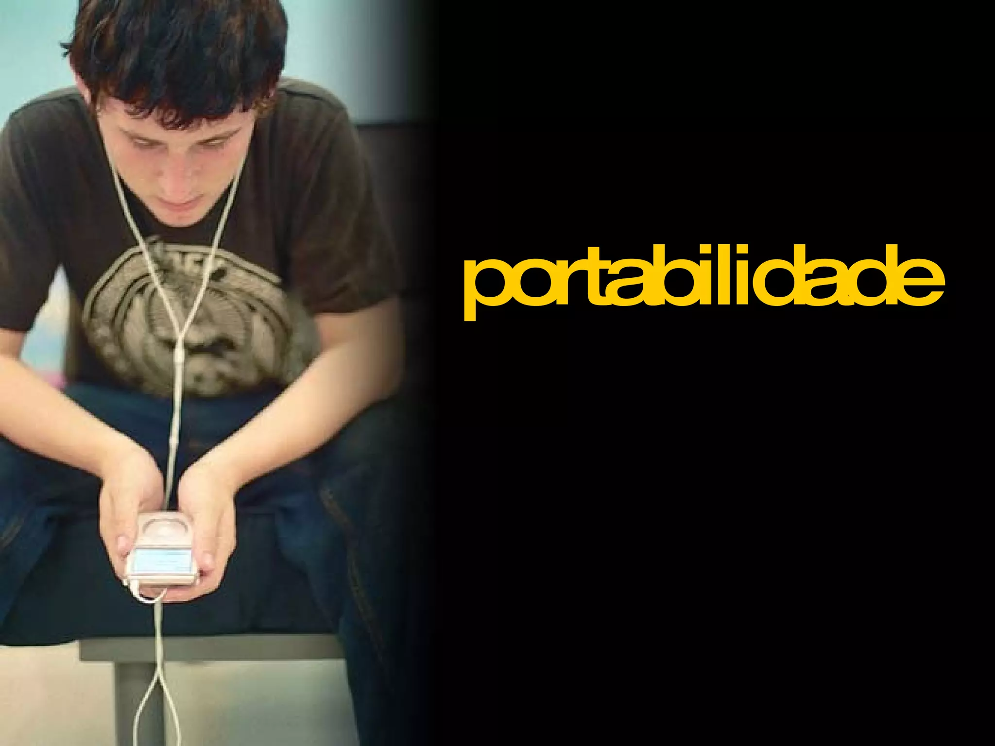 portabilidade
 
