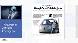 The Ethics of
Artificial
Intelligence
 