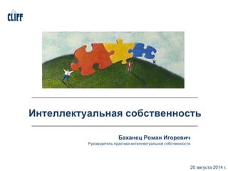Интеллектуальная Собственность 20 08 2014 | PPT
