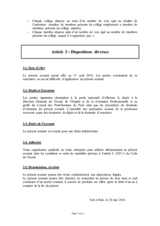 Page 3 sur 4
- Chaque collège dispose au total d’un nombre de voix égal au résultat de
l’opération : (nombre de membres pr...