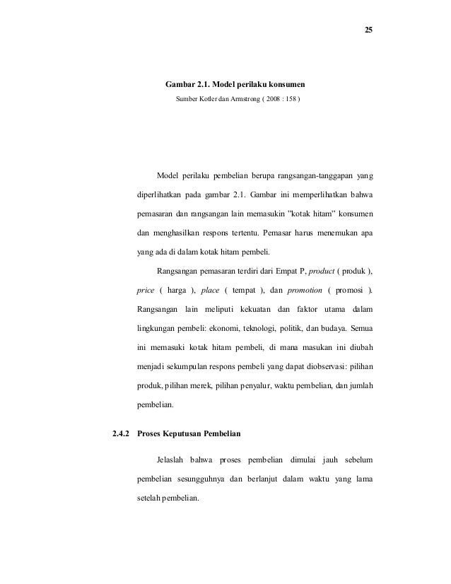 Analisis Faktor Yang Menjadi Keputusan Konsumen Dalam Membeli Sepeda