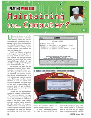 Maintaining the Computer