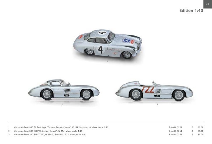 Poster Print 0534 MERCEDES BENZ SL GULLWING PANAMERICANA Car Poster