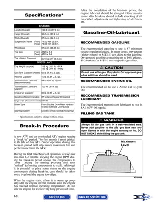 2008 arctic cat 90 dvx 90 utility service repair manual | PDF